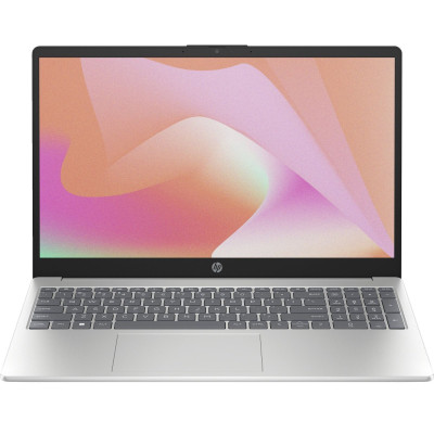 Ноутбук HP 15-fc0095ru 15.6" FHD IPS AG, AMD R3-7320U, 8GB, F512GB, UMA, DOS, серебристый