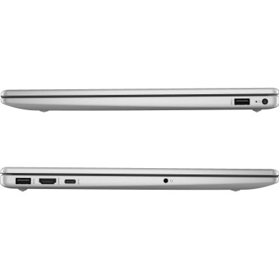 Ноутбук HP 15-fc0095ru 15.6" FHD IPS AG, AMD R3-7320U, 8GB, F512GB, UMA, DOS, серебристый