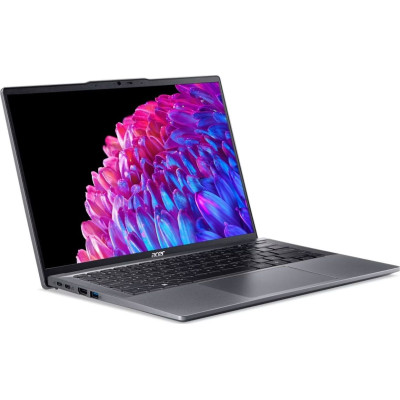 Ноутбук Acer Swift Go 14 SFG14-63 14" 2.8K OLED, AMD R7-8845HS, 32GB, F1TB, UMA, Win11, серый
