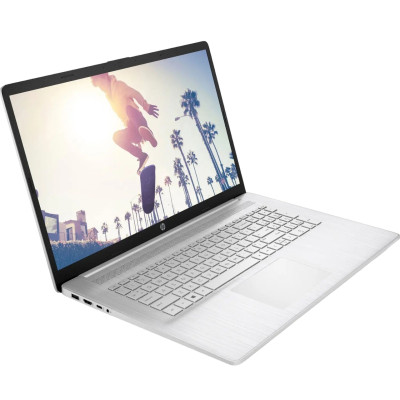 Ноутбук HP 17-cp3001ua 17.3" FHD IPS AG, AMD R7-7730U, 16GB, F1024GB, UMA, DOS, сріблястий