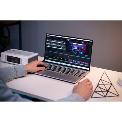 Ноутбук 2E Complex Pro 15.6" FHD IPS AG, Intel i7-1260P, 16GB, F1024GB, UMA, DOS, серебристый