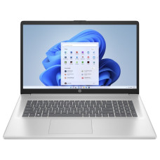 Ноутбук HP 17-cp3000ua 17.3&quot; FHD IPS AG, AMD R7-7730U, 16GB, F1024GB, UMA, Win11, сріблястий