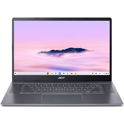 Ноутбук Acer Chromebook Plus CB515-2HT 15" FHD IPS Touch, Intel i3-1315U, 8GB, F512GB, UMA, ChromeOS, серый