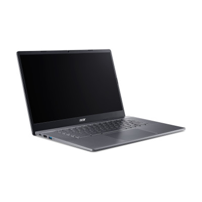 Ноутбук Acer Chromebook Plus CB515-2HT 15" FHD IPS Touch, Intel i3-1315U, 8GB, F512GB, UMA, ChromeOS, серый