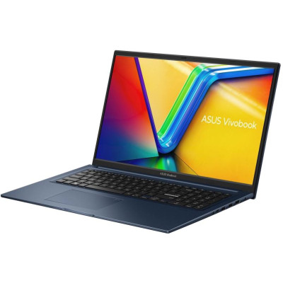 ASUS Vivobook 17 X1704VA-AU159 17.3" FHD IPS, Intel i3-1315U, 8GB, F512GB, UMA, NoOS, Голубой
