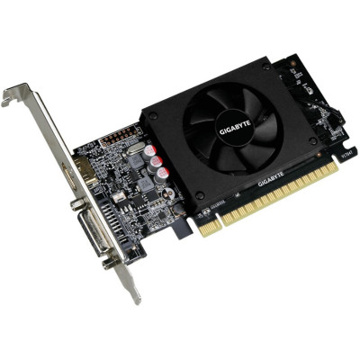 Вiдеокарта GIGABYTE GeForce GT 710 2GB DDRR5 64bit low profile