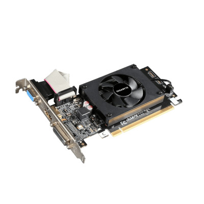 Вiдеокарта GIGABYTE GeForce GT 710 2GB DDR3 64bit HDMI-DVI-VGA low profile