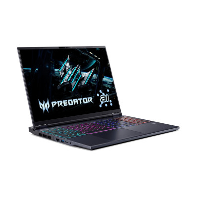 Ноутбук Acer Predator Helios Neo 16 PHN16-73 16" WQXGA IPS, Intel U9-275HX, 32GB, F1TB, NVD5060-8, Lin, чорний