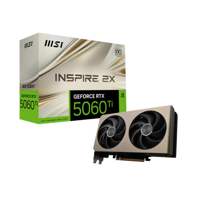 Видеокарта MSI GeForce RTX 5060 8GB GDDR7 INSPIRE 2X OC
