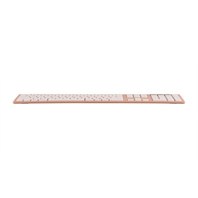 Клавиатура ножничная 2E KS270 109key, WL/BT, EN/UK, розово-белый