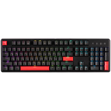 Клавиатура механическая Lemokey X3 104Key, Keychron Brown, USB-A, QMK/VIA, Hot-Swap, EN/UKR, RGB, черный
