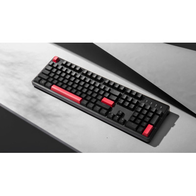 Клавіатура механічна Lemokey  X3 104Key, Keychron Brown, USB-A, QMK/VIA, Hot-Swap, EN/UKR, RGB, чорний