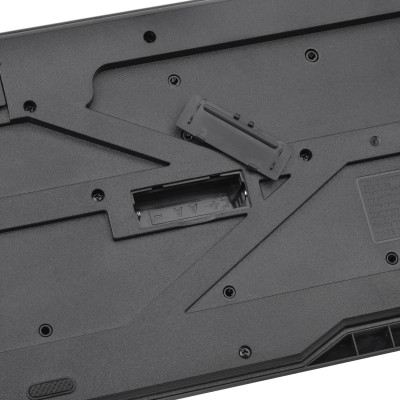 Комплект клавиатуры и мыши 2E MK410 WL, EN/UK/RU, черный