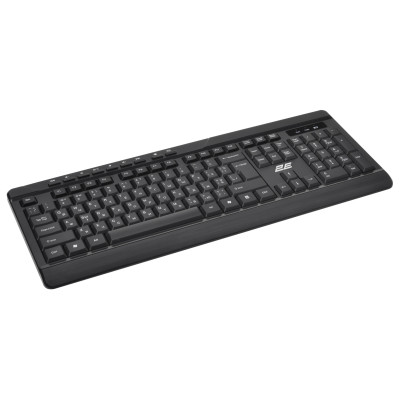Комплект клавиатуры и мыши 2E MK410 WL, EN/UK/RU, черный