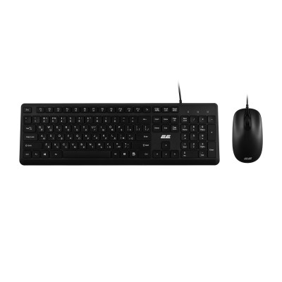 Комплект клавиатуры и мыши 2E MK405 USB-A, EN/UK, черный