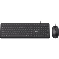 Комплект клавиатуры и мыши 2E MK405 USB-A, EN/UK/RU, черный