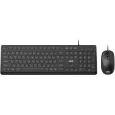 Комплект клавіатура та миша 2E MK405 USB-A, EN/UK/RU, чорний