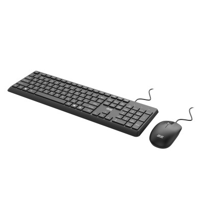 Комплект клавиатуры и мыши 2E MK405 USB-A, EN/UK/RU, черный