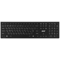 Клавиатура мембранная Acer OKR020, 109key, WL, EN/UKR/RU, черный