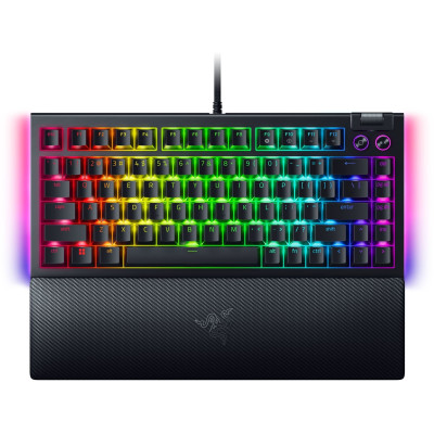 Клавіатура Razer BlackWidow V4 75% RGB 83key Mechanical Tactile Switch GEN-3, USB-A, EN, чорний