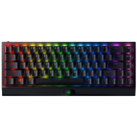 Клавиатура механическая Razer BlackWidow V3 Mini HyperSpeed 68key, Green Switch, USB-A/WL/BT, EN/RU, RGB, черный