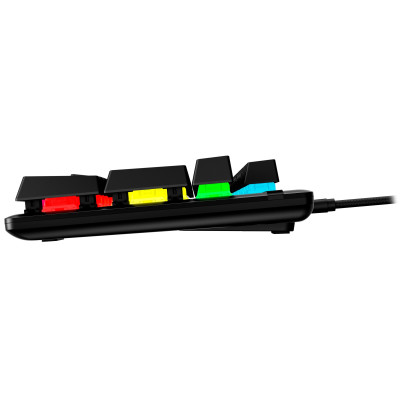 Клавіатура механічна HyperX Alloy Origins PBT 104key, Red, USB-A, EN/UA, RGB, чорний