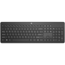 Клавіатура мембранна HP 230, 106key, WL, EN/UK, чорний