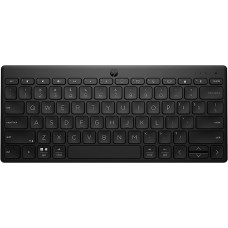 Клавіатура мембранна HP 350 Compact Multi-Device, 78key, BT, EN/UK, чорний