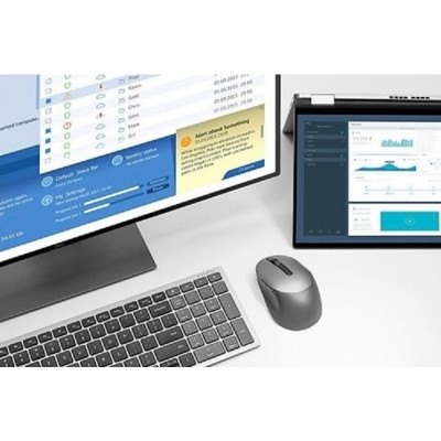 Клавиатура Dell Compact Multi-Device Wireless Keyboard - KB740 - Ukrainian(QWERTY)