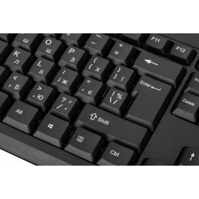 Комплект клавиатуры и мыши 2E MK401 USB-A, EN/UK, черный