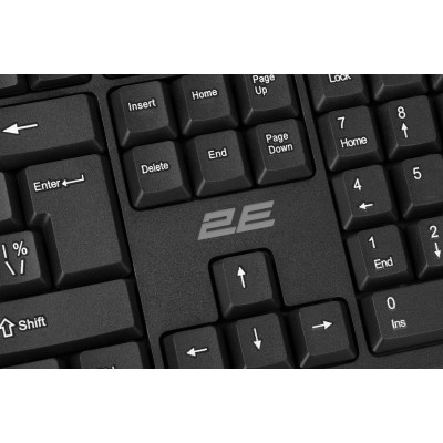 Комплект клавиатуры и мыши 2E MK401 USB-A, EN/UK, черный