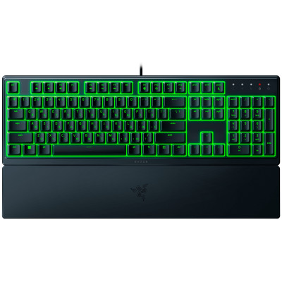 Клавіатура мембранна Razer Ornata V3 X 104key, USB-A, EN/UK, RGB, чорний