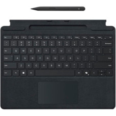 Клавіатура зі стілусом для планшета Microsoft Surface Pro 8 - 11, Pro X, UKR/ENG, чорна