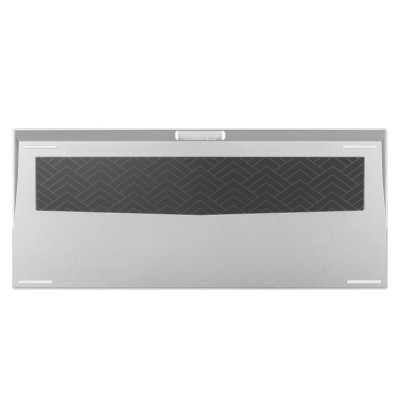 Клавіатура механічна Lemokey  P1 Pro 84Key, Keychron Super Banana, WL/BT/USB-A, QMK/VIA, Hot-Swap, EN/UKR, RGB,  Knob, Space Silver