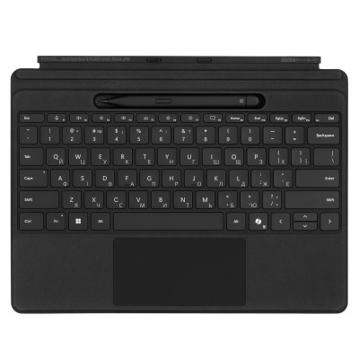 Клавиатура со стилусом для планшетов Microsoft Surface Pro 8 - 11, UKR/ENG, черная