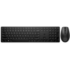 Комплект клавиатуры и мыши HP 650, WL, EN/UK, черный