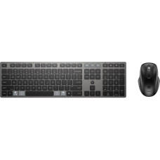 Комплект клавіатура та миша HP 720 Multi-Device Rechargeable, BT, EN/UK, чорний