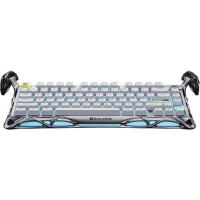 Клавиатура механическая GravaStar Mercury K1 Pro 80keys, GravaStar x Kailh Speedy Mint, EN/UKR, BT/WL/USB, серый