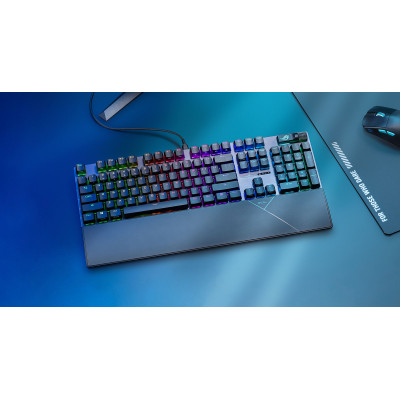 Клавіатура механічна ASUS ROG Strix Scope II X, 104key, USB-A, EN, RGB, чорний