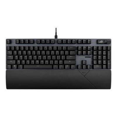 Клавіатура механічна ASUS ROG Strix Scope II X, 104key, USB-A, EN, RGB, чорний