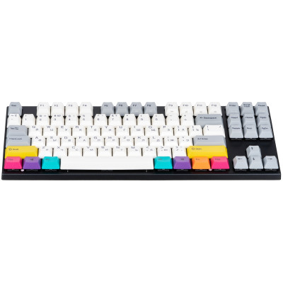 Клавиатура механическая Varmilo APT87 CMYK, C-TK Red, WL/USB-A, White Led