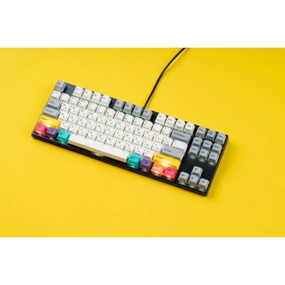 Клавиатура механическая Varmilo APT87 CMYK, C-TK Brown, WL/USB-A, White Led
