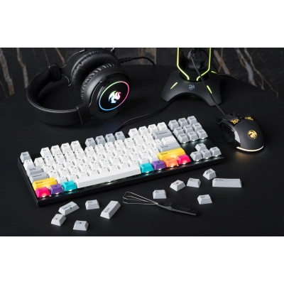 Клавиатура механическая Varmilo APT87 CMYK, C-TK Brown, WL/USB-A, White Led