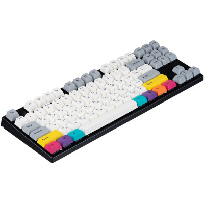 Клавиатура механическая Varmilo APT87 CMYK, C-TK Brown, WL/USB-A, White Led