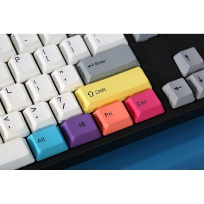 Клавиатура механическая Varmilo APT108 CMYK, C-TK Brown, WL/USB-A, White Led