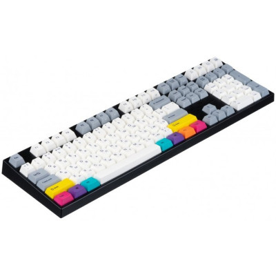 Клавиатура механическая Varmilo APT108 CMYK, C-TK Brown, WL/USB-A, White Led