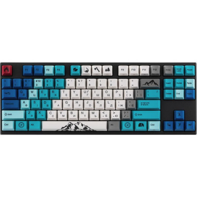 Клавиатура механическая Varmilo APG87 Summit R1, C-TK Red, WL/USB-A, White Led