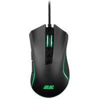 Мышь 2E GAMING MG340, RGB, USB-A, черный