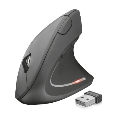 Миша Trust Verto Ergonomic, WL, чорний