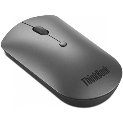 Мышь Lenovo ThinkBook Silent, BT, серый